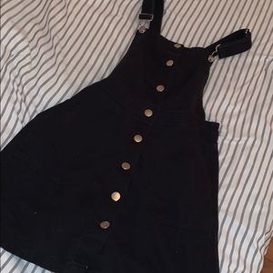 Black corduroy dress, runs small